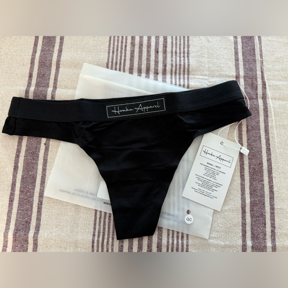 Black Thong - HOAKA Apparel